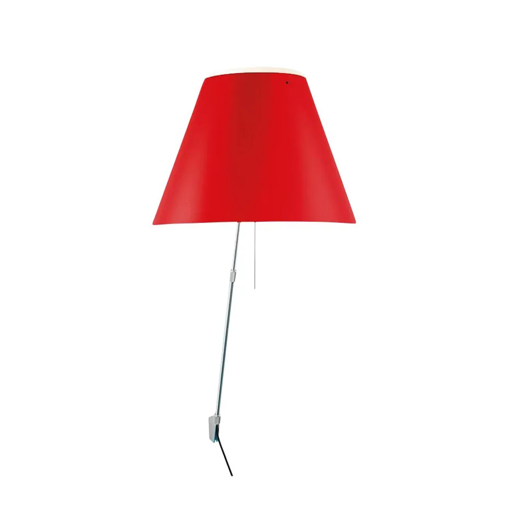 Applique Costanza D13 a, primary red Luceplan