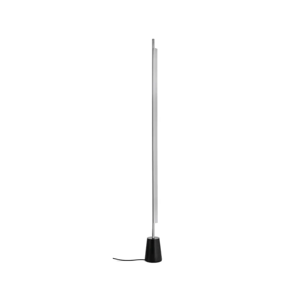 Lampadaire Compendium, aluminium Luceplan