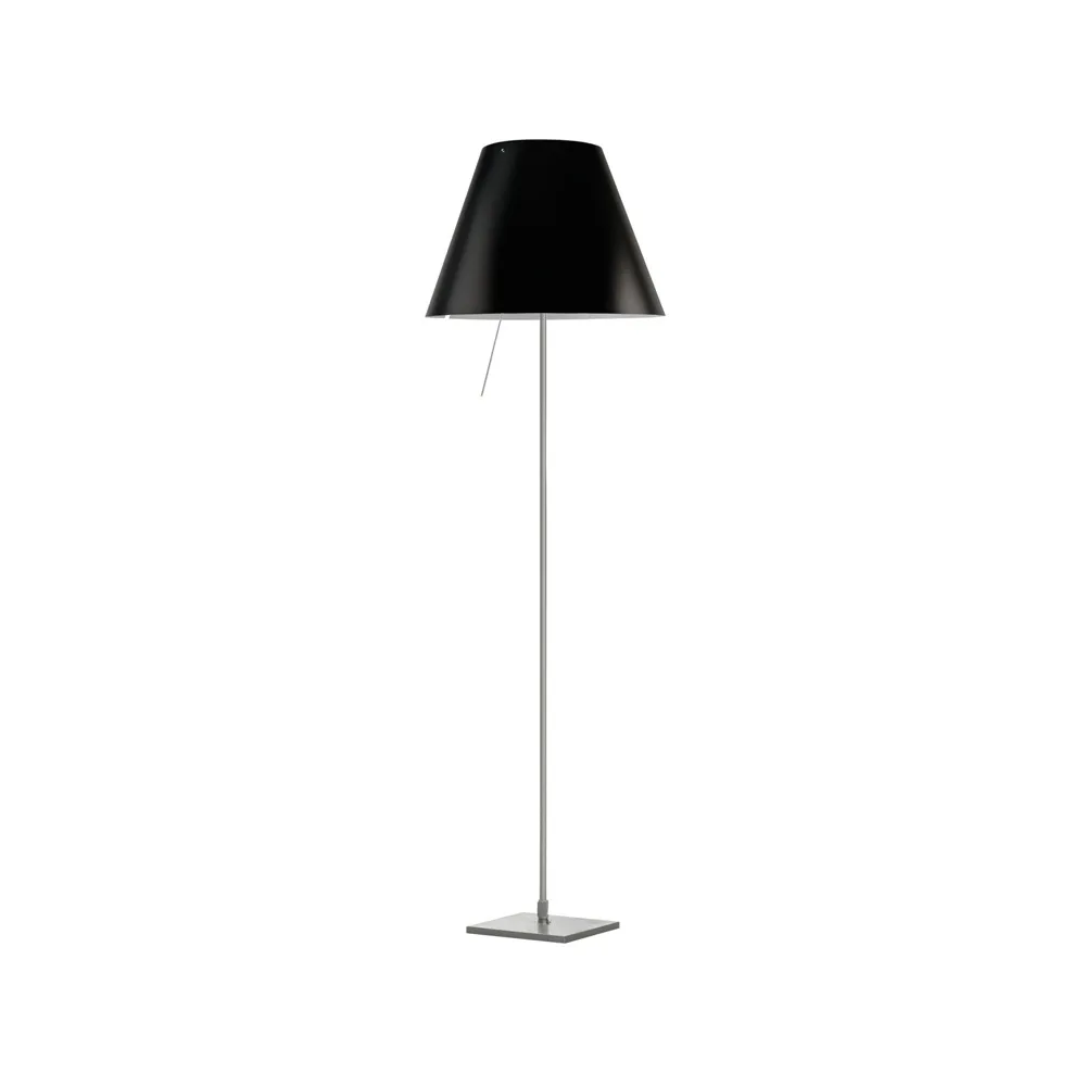 Lampadaire Costanza D13 t.i.f., liquorice Luceplan