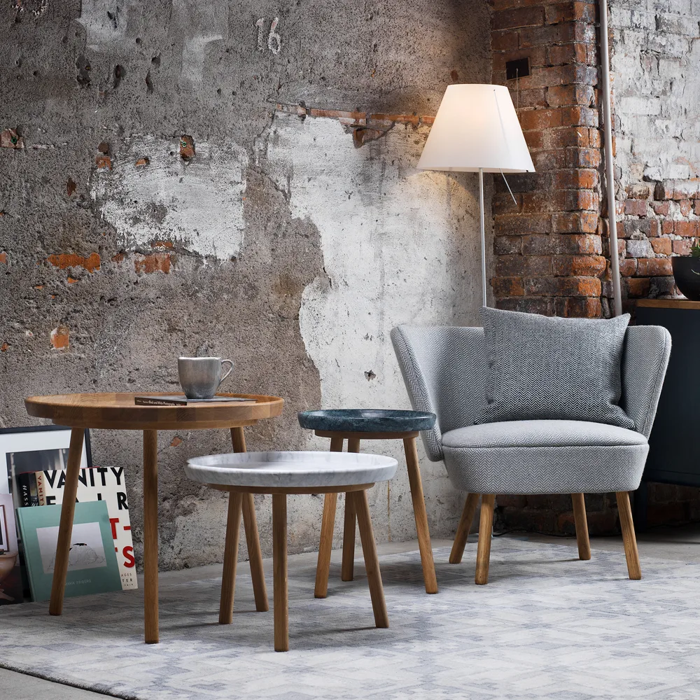 Lampadaire Costanza D13t.c, blanc Luceplan