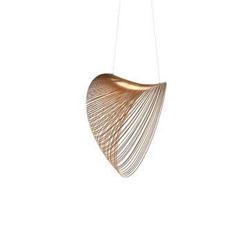 Suspension Illan - birch, ø60cm - Luceplan