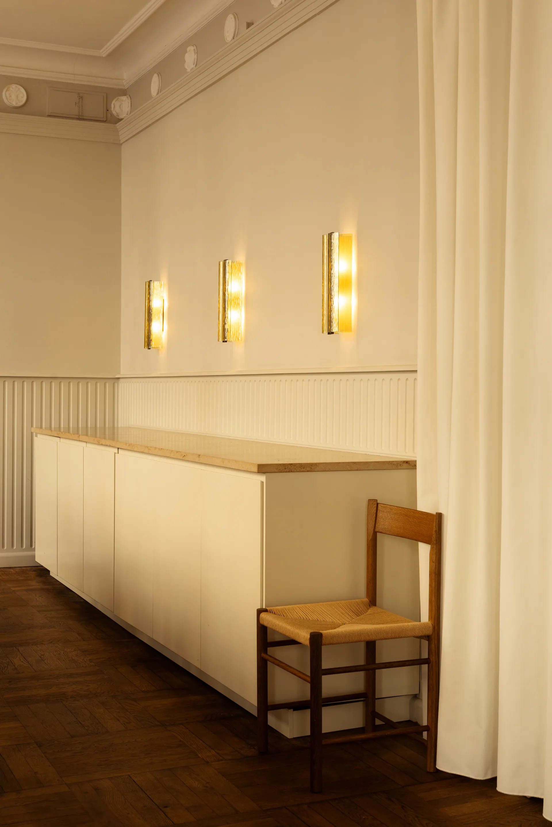 Applique murale Ryff, Bronze LYFA