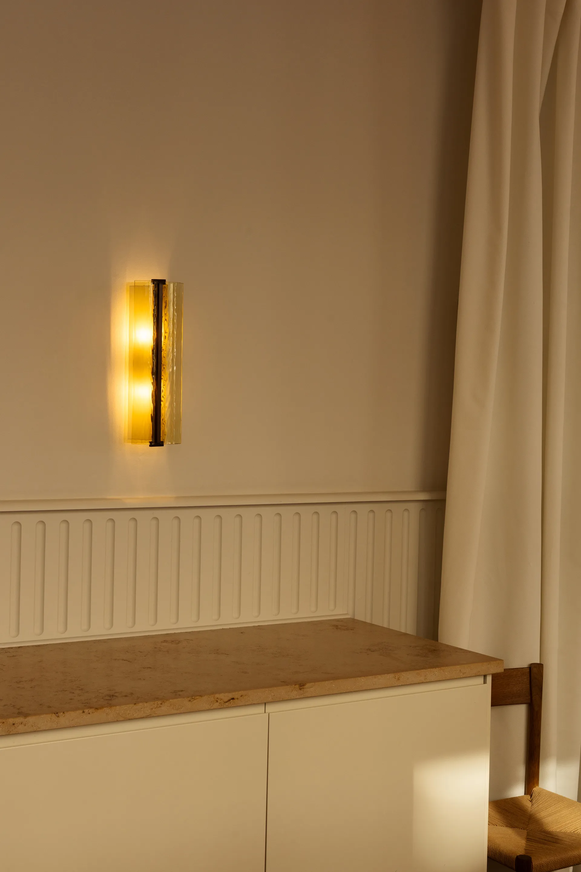 Applique murale Ryff, Bronze LYFA