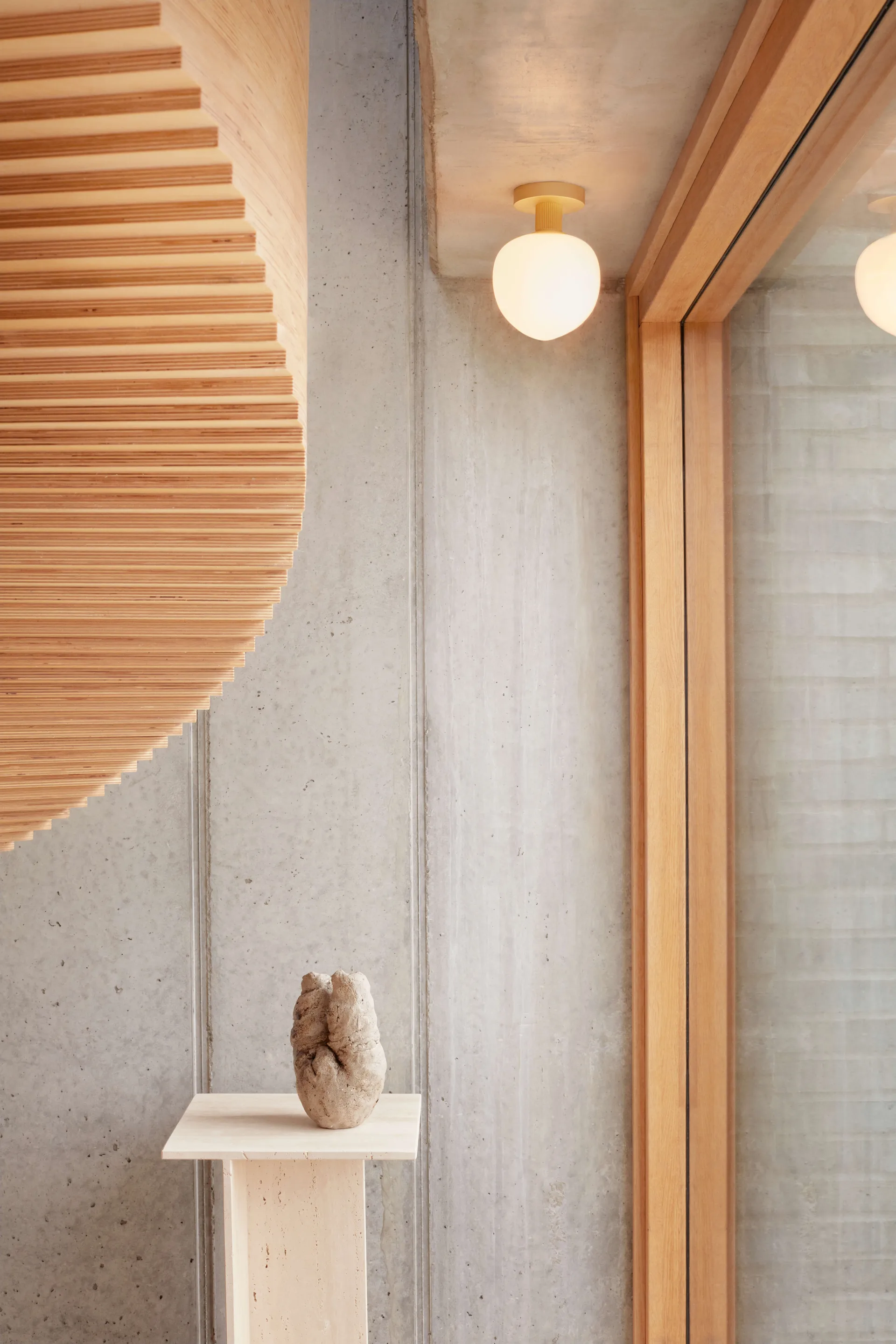 Plafonnier Memoir 120, Brass LYFA