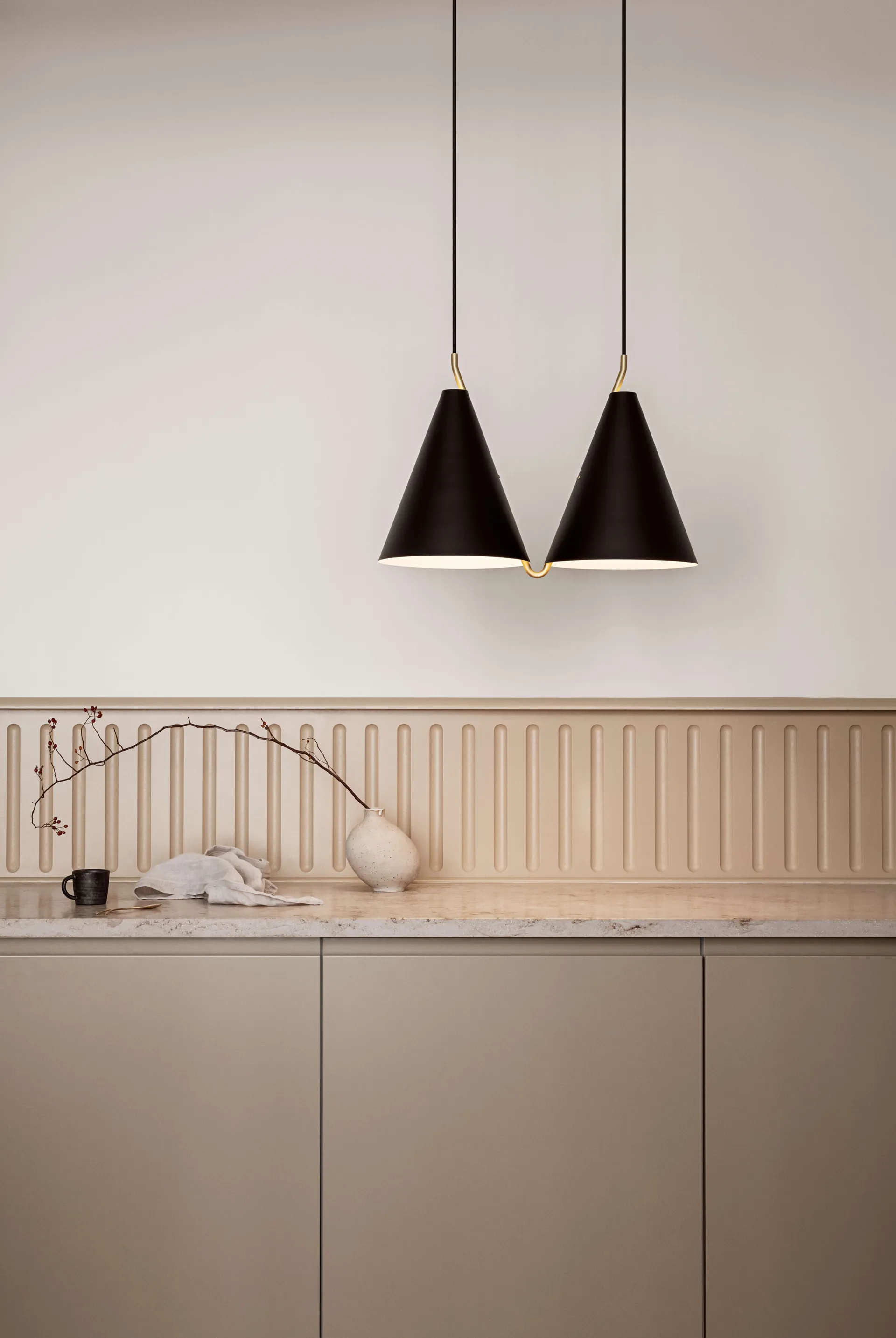 Suspension Mosaik II Side by Side 250, Black LYFA