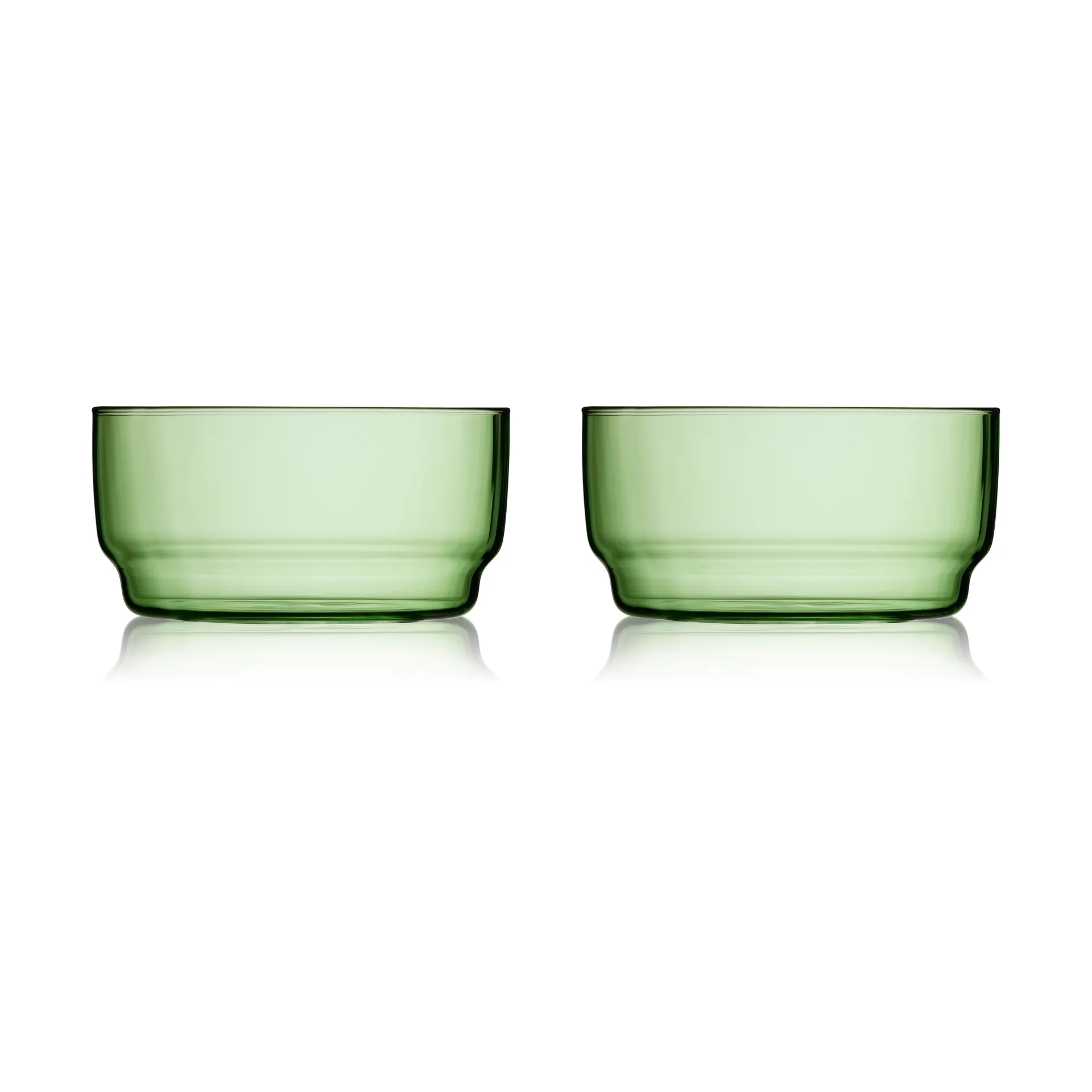 Bol Torino 50 cl, lot de 2, Vert Lyngby Glas
