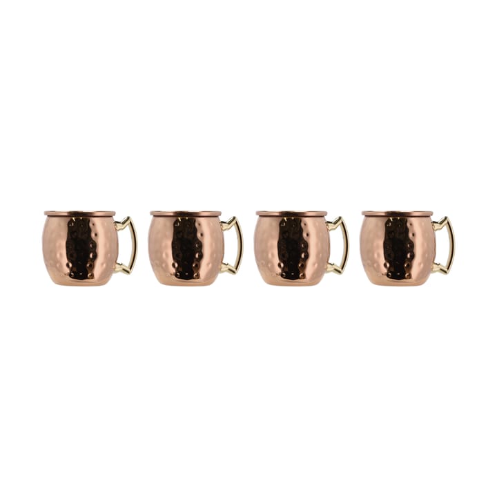 Mini verre à shot Moscow mule 8 cl, lot de 4 de Lyngby Glas