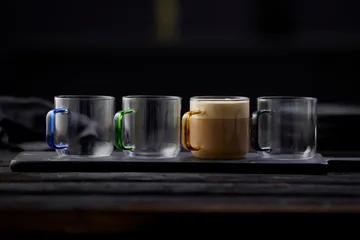 Mug en verre Torino 30 cl 4 pièces - Mix - Lyngby Glas