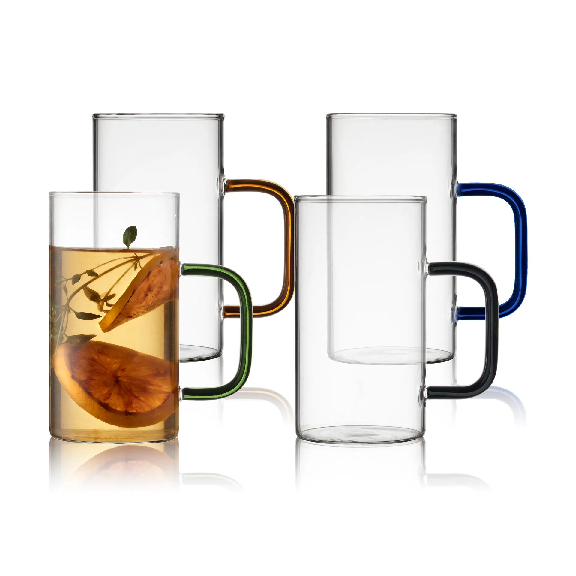 Mug en verre Torino 35 cl 4 pièces, Mix Lyngby Glas