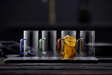 Mug en verre Torino 35 cl 4 pièces - Mix - Lyngby Glas