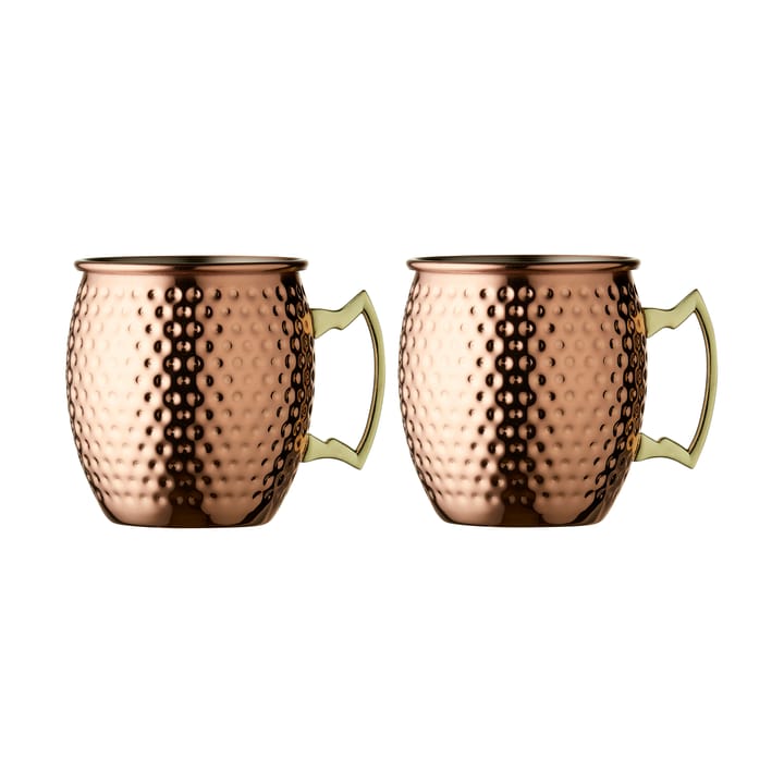 Mug Moscow mule 55 cl, lot de 2 - Cuivre - Lyngby Glas