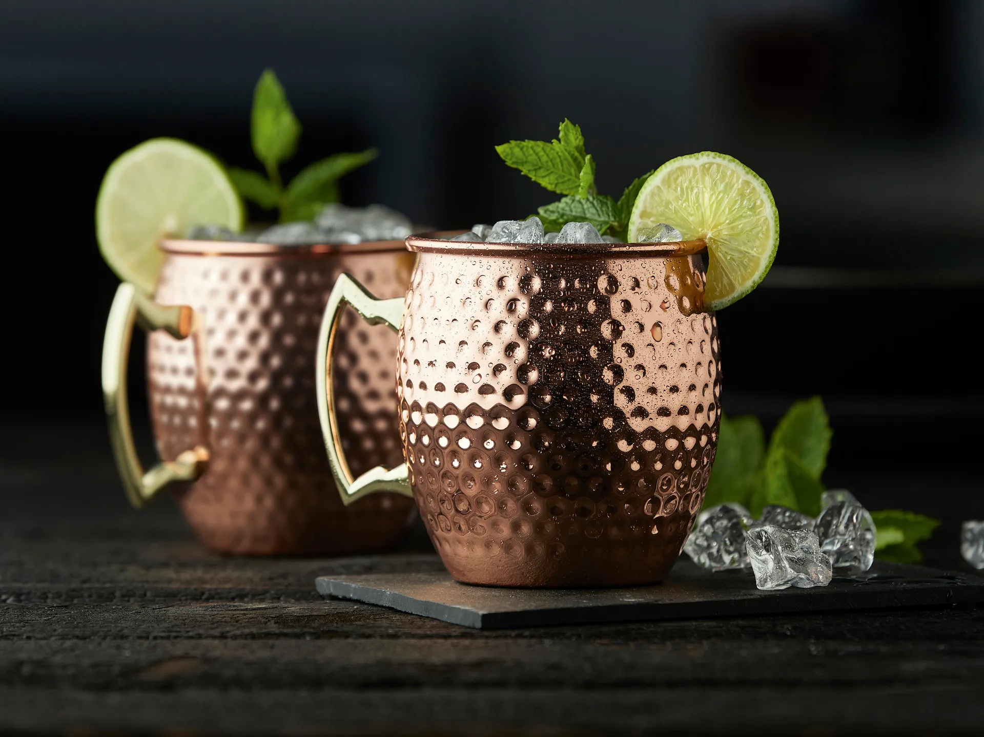 Mug Moscow mule 55 cl, lot de 2, Cuivre Lyngby Glas