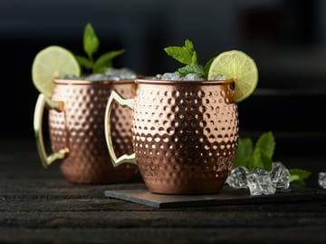 Mug Moscow mule 55 cl, lot de 2 - Cuivre - Lyngby Glas