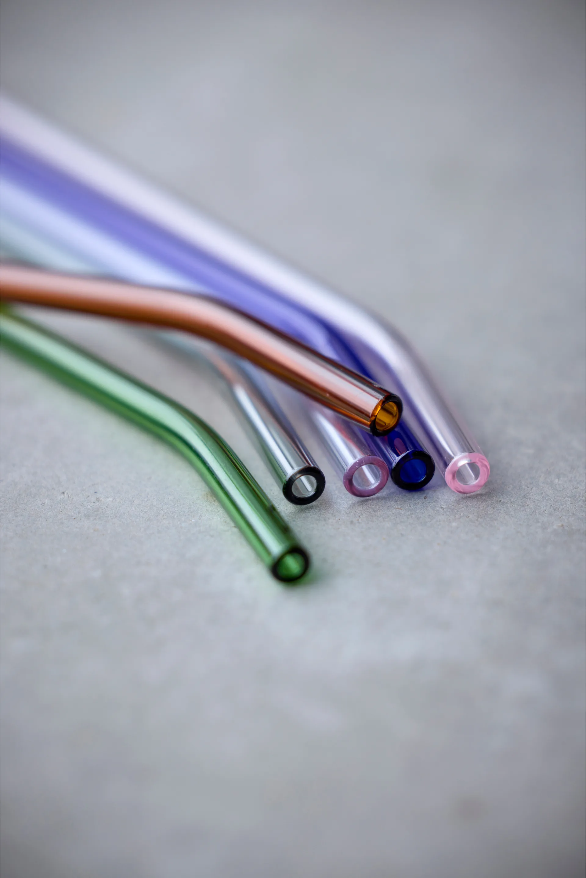 Pailles en verre Lyngby Glas 21,5 cm - lot de 4, Transparent Lyngby Glas