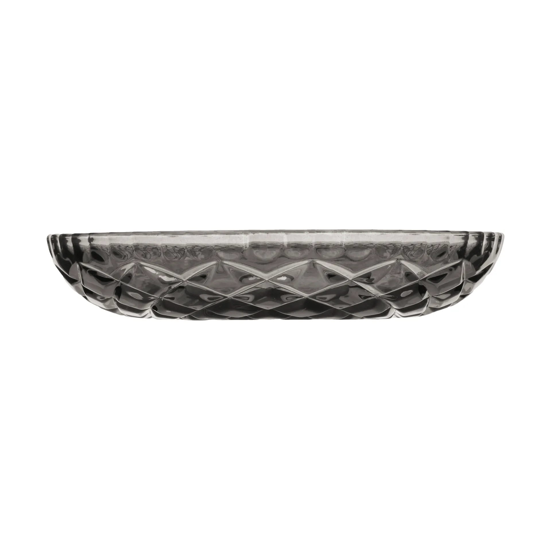 Petite assiette Sorrento Ø 16 cm, lot de 4, Smoke Lyngby Glas