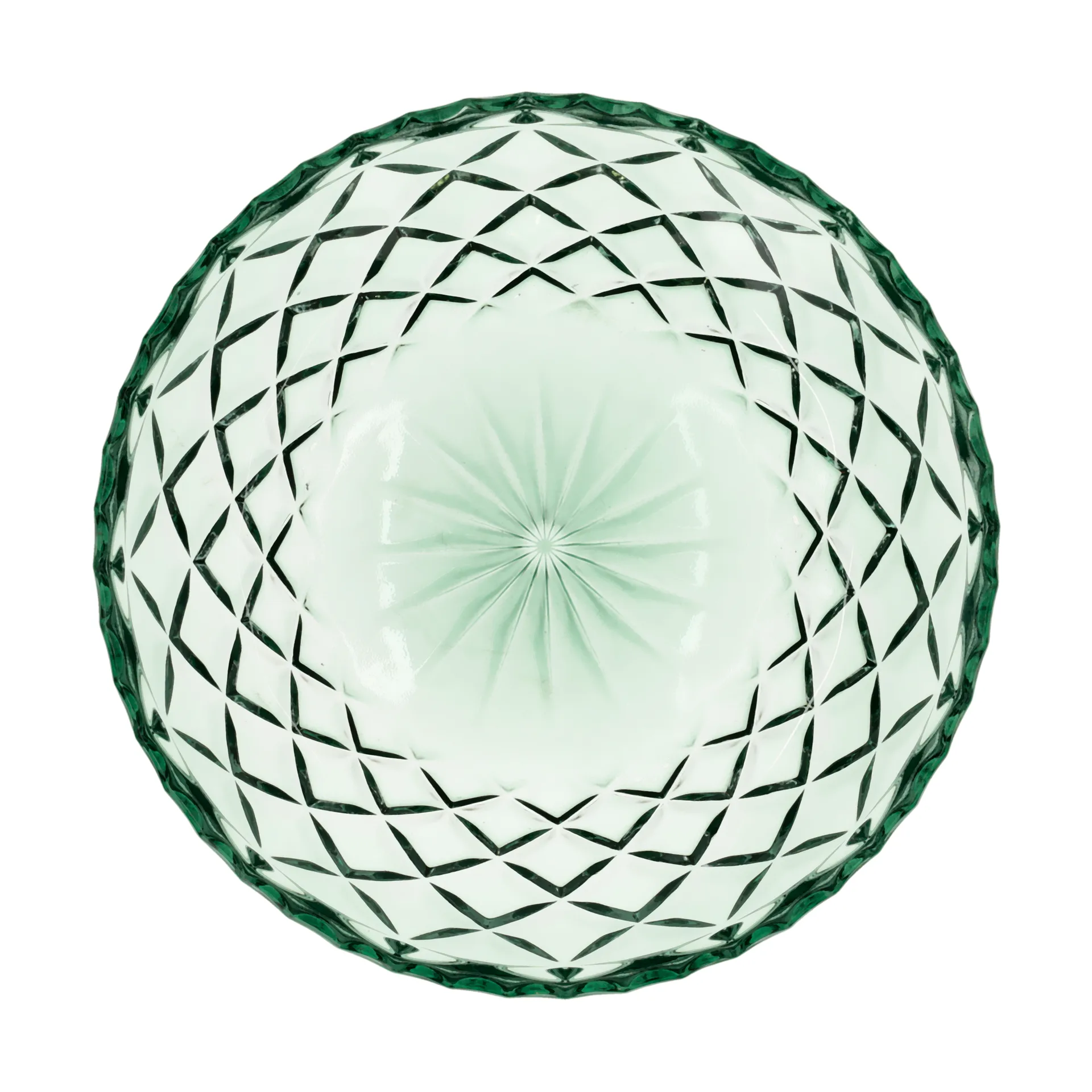Petite assiette Sorrento Ø 16 cm, lot de 4, Vert Lyngby Glas