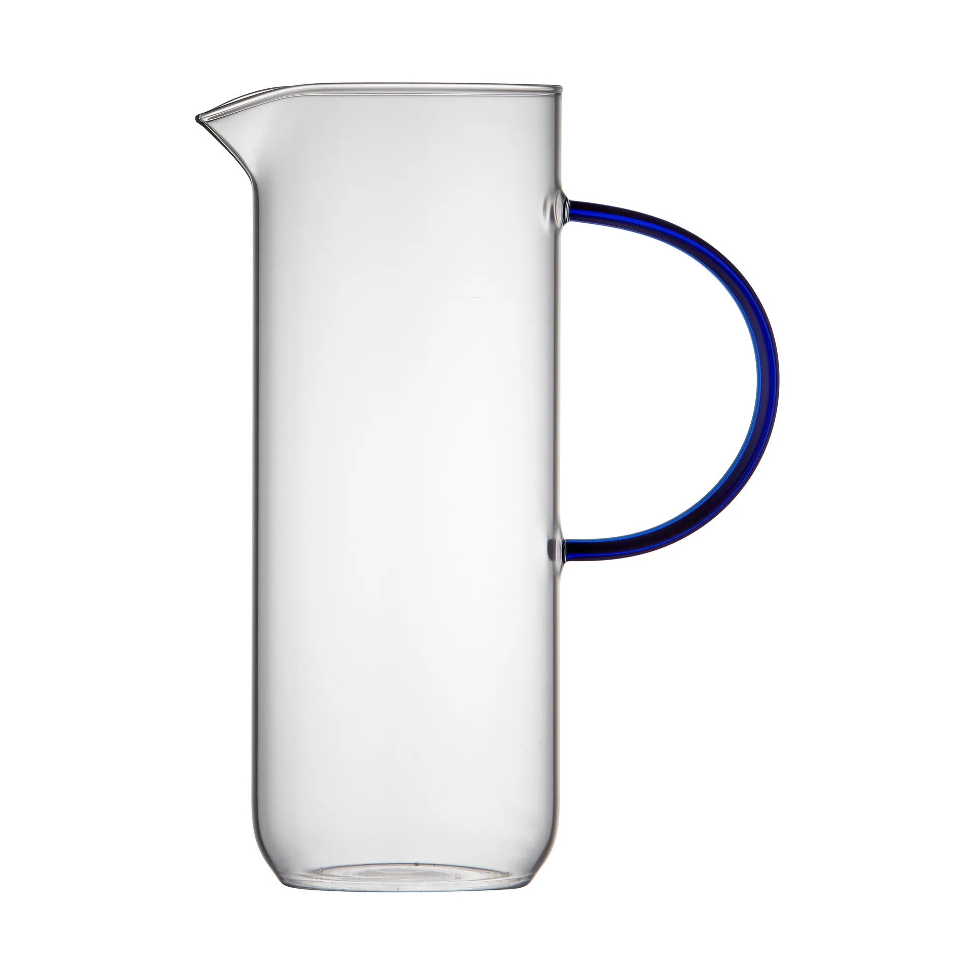 Pichet en verre Torino 1,1 l, Clear-blue Lyngby Glas