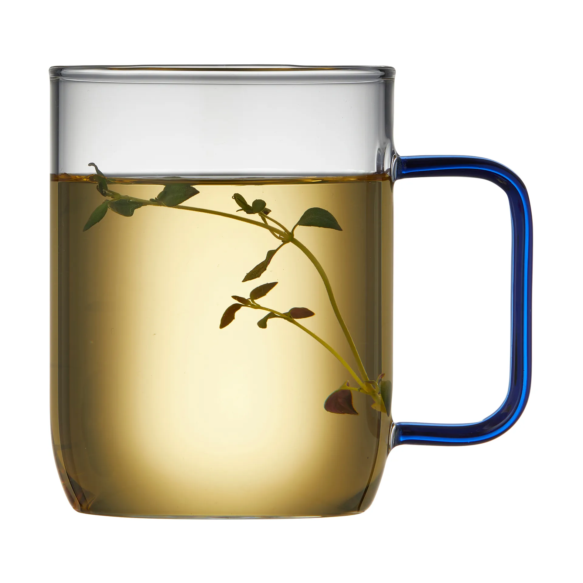 Tasse en verre Torino 40 cl, Bleu Lyngby Glas