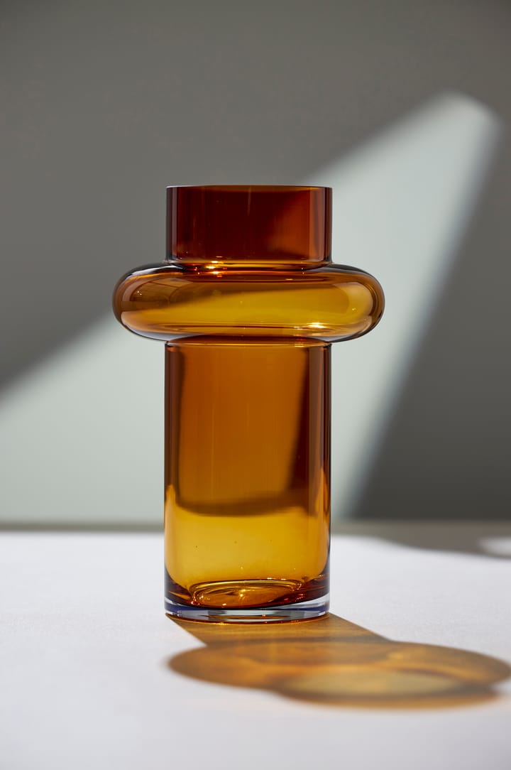 Vase Tube verre 30 cm - Amber - Lyngby Glas