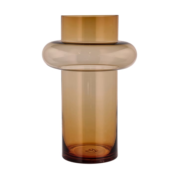 Vase Tube verre 40 cm, Amber Lyngby Glas