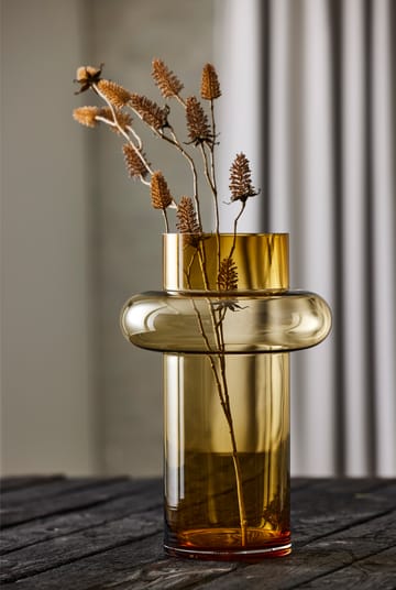 Vase Tube verre 40 cm - Amber - Lyngby Glas