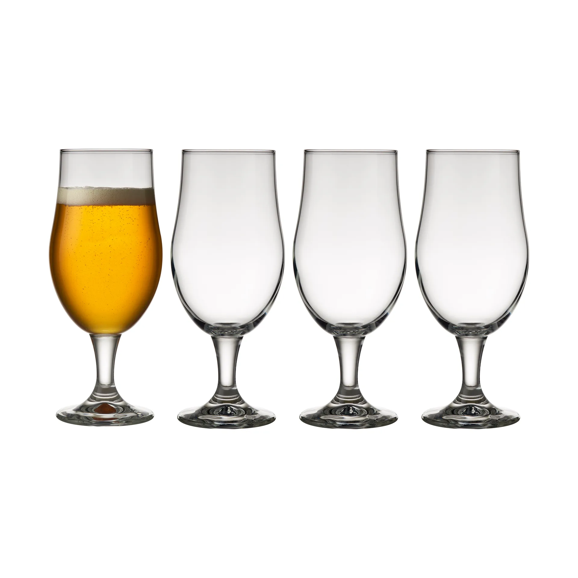 Verre à bière Juvel 49 cl, lot de 4, Transparent Lyngby Glas
