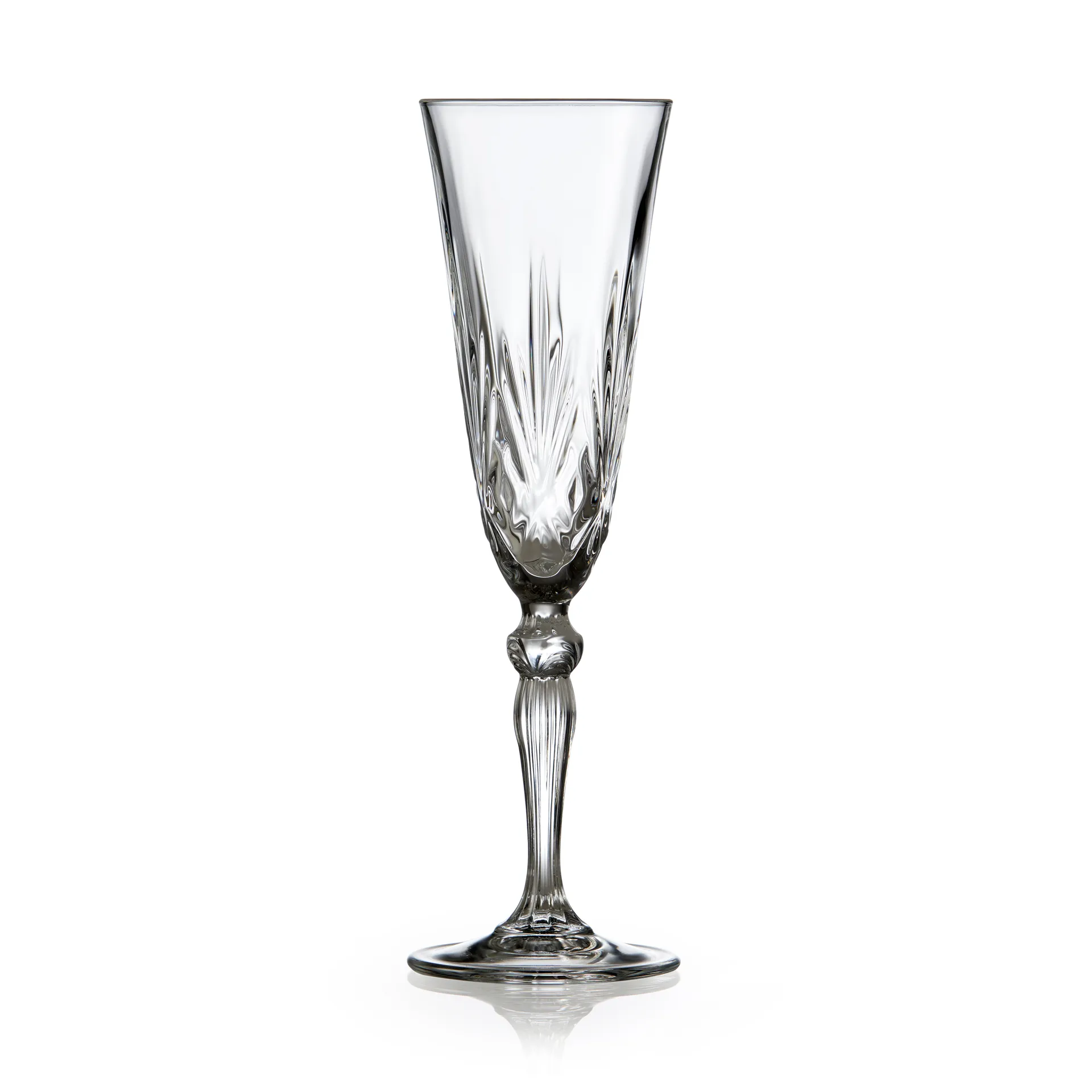 Verre à champagne Melodia 16 cl, lot de 4, Cristal Lyngby Glas