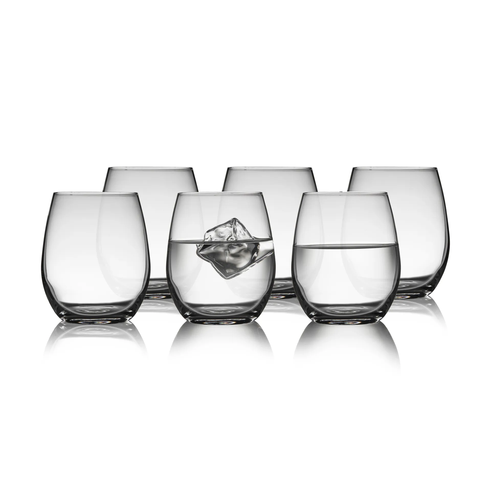 Verre à eau Juvel 39 cl, lot de 6, Transparent Lyngby Glas
