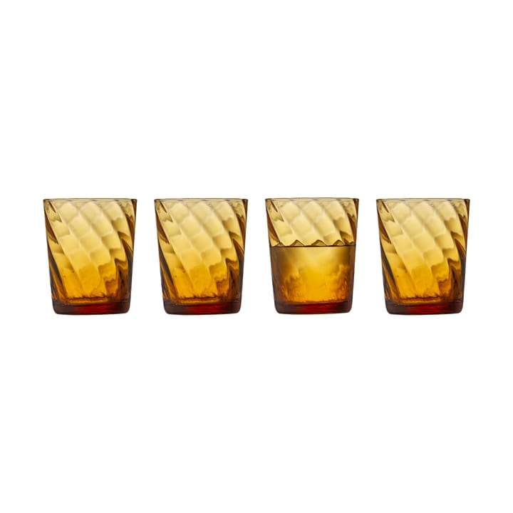 Verre à eau Vienna 30 cl, lot de 4 - Amber - Lyngby Glas