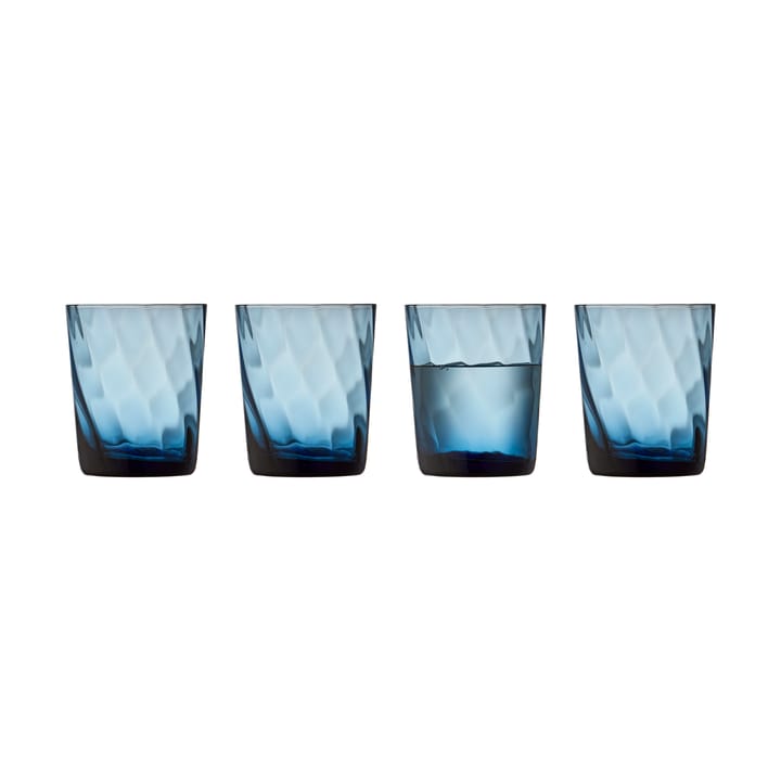 Verre à eau Vienna 30 cl, lot de 4 - Blue - Lyngby Glas