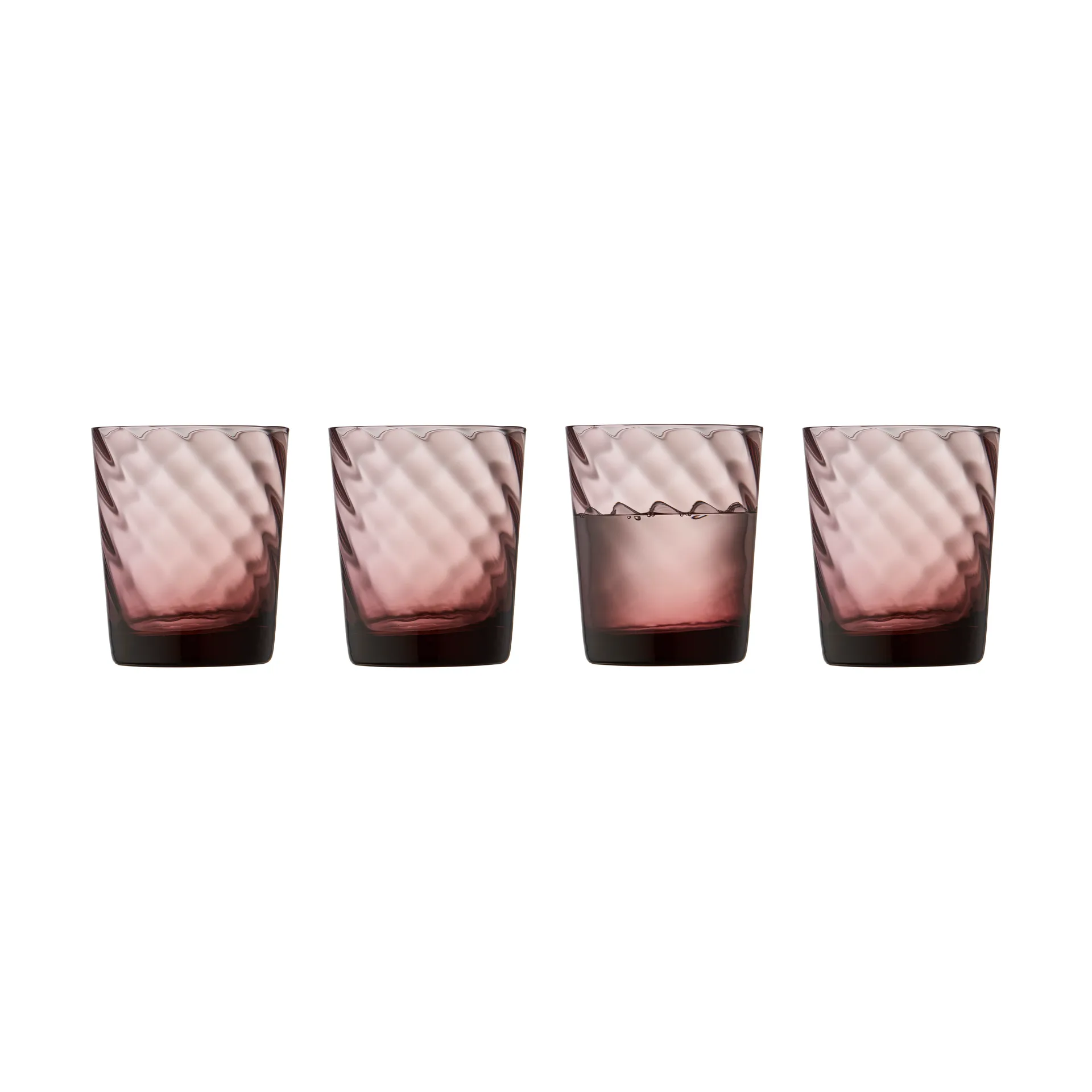 Verre à eau Vienna 30 cl, lot de 4, Pink Lyngby Glas