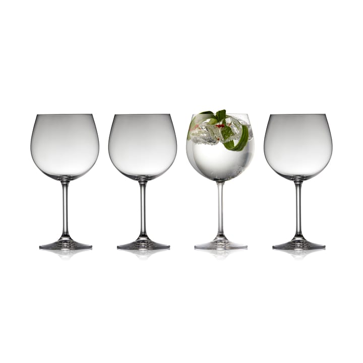 Verre à gin tonic Juvel 57 cl, lot de 4 - Cristal - Lyngby Glas