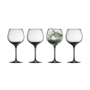 Verre à gin tonic Palermo 65 cl, lot de 4 - Transparent - Lyngby Glas