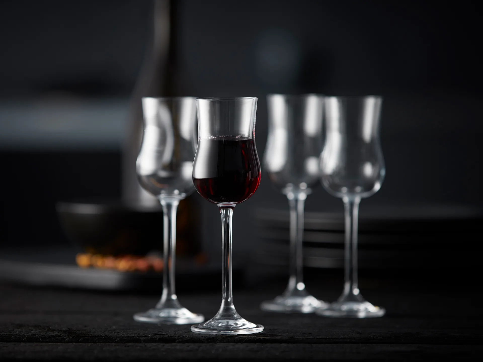Verre à porto Juvel 9 cl, lot de 6, Cristal Lyngby Glas