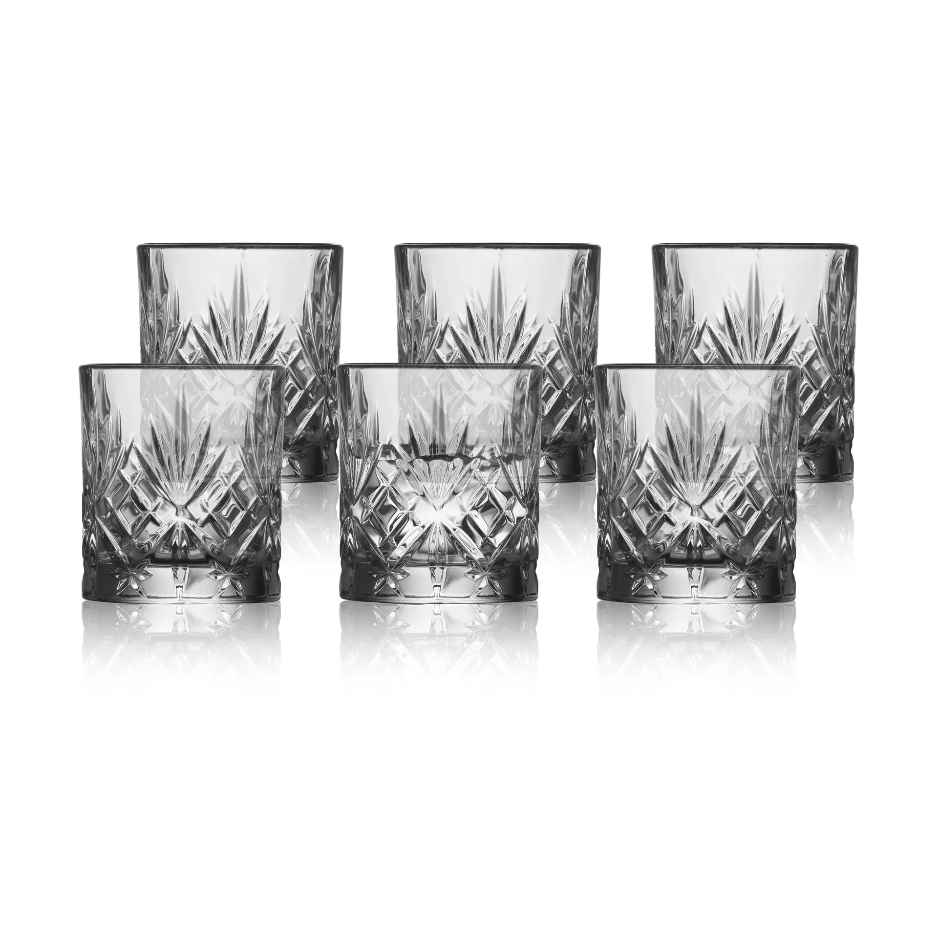 Verre à shot Melodia 8 cl, lot de 6, Clear Lyngby Glas