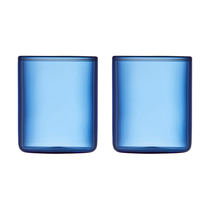 Verre à shot Torino 6 cl, lot de 2 - Blue - Lyngby Glas