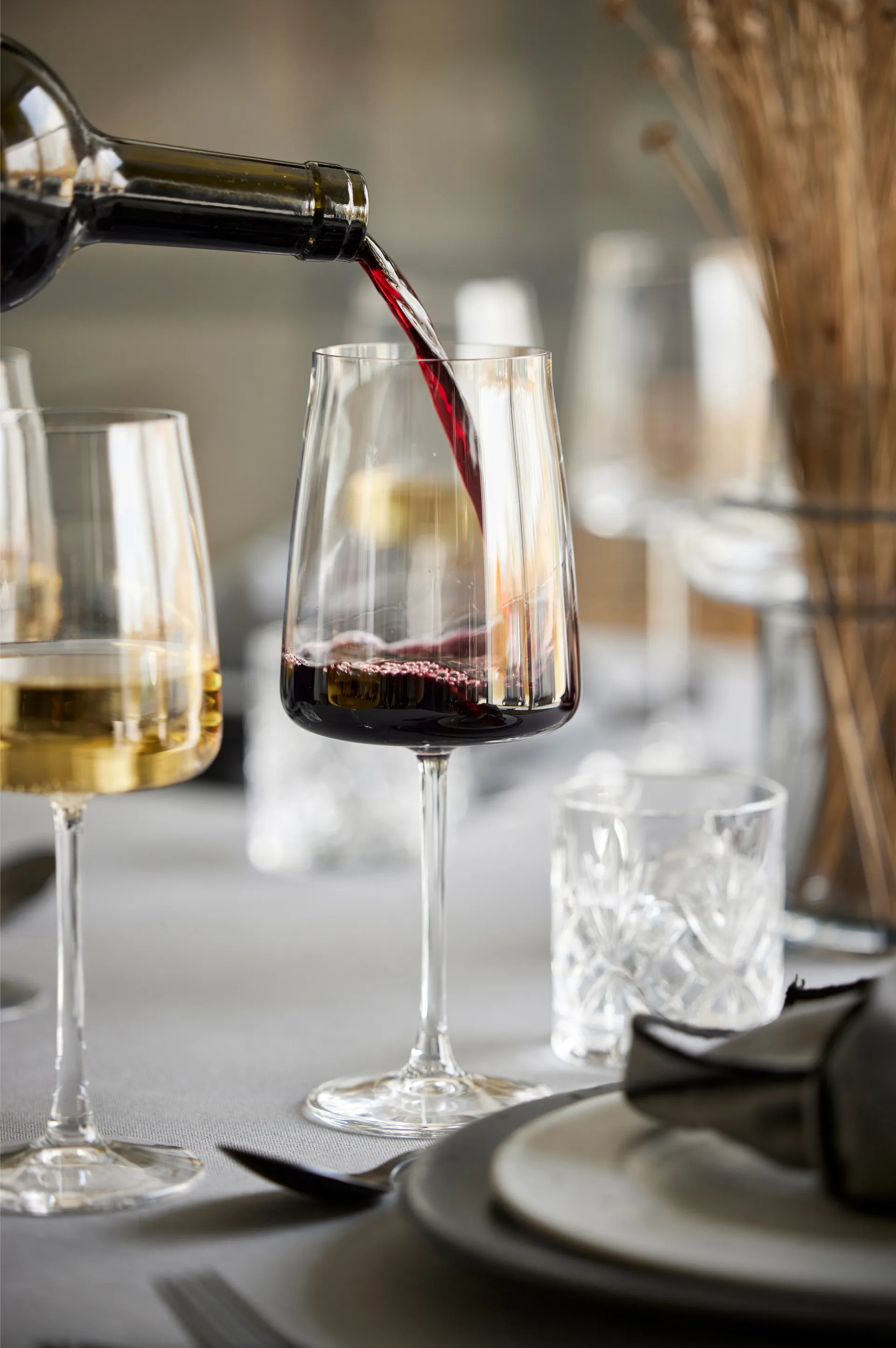 Verre à vin blanc Zero 43 cl, lot de 4, Cristal Lyngby Glas