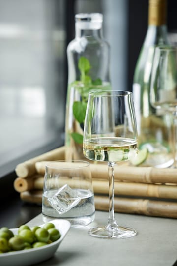 Verre à vin blanc Zero 43 cl, lot de 4 - Cristal - Lyngby Glas