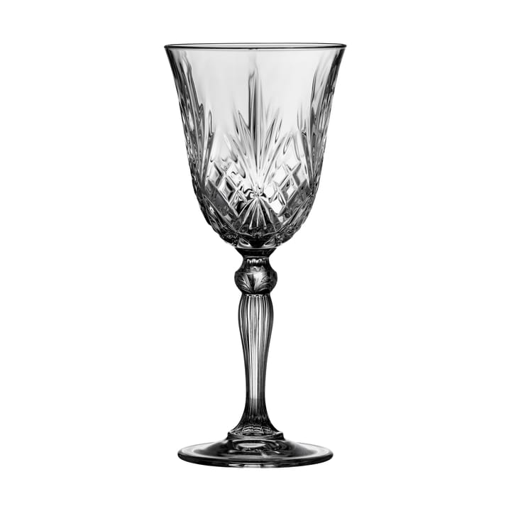 Verre à vin rouge Melodia 27 cl, lot de 4 - Cristal - Lyngby Glas