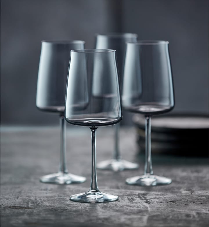 Verre à vin rouge Zero 54 cl, lot de 4, Smoke Lyngby Glas