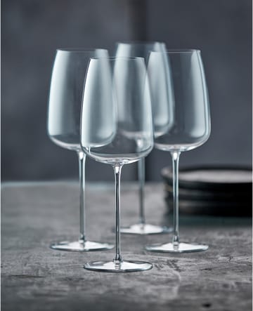 Verre à vin Veneto Bourgogne 77 cl lot de 2 - Clear - Lyngby Glas