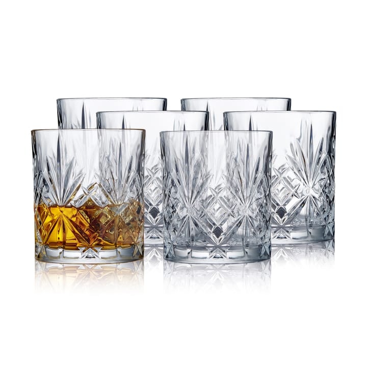 Verre à whisky Melodia 31 cl, lot de 6 - Cristal - Lyngby Glas