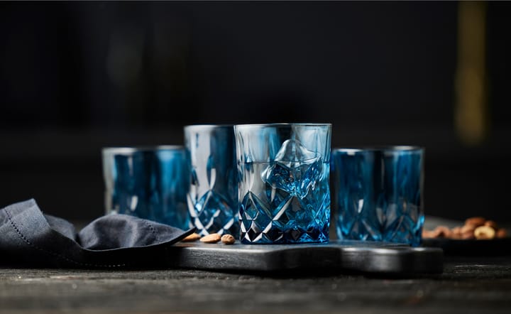 Verre à whisky Sorrento 32 cl lot de 4, Blue Lyngby Glas