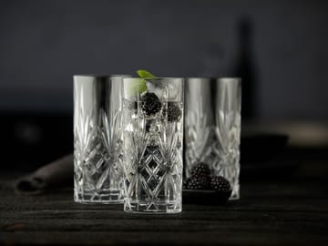 Verre highball Melodia 36 cl, lot de 6 - Cristal - Lyngby Glas