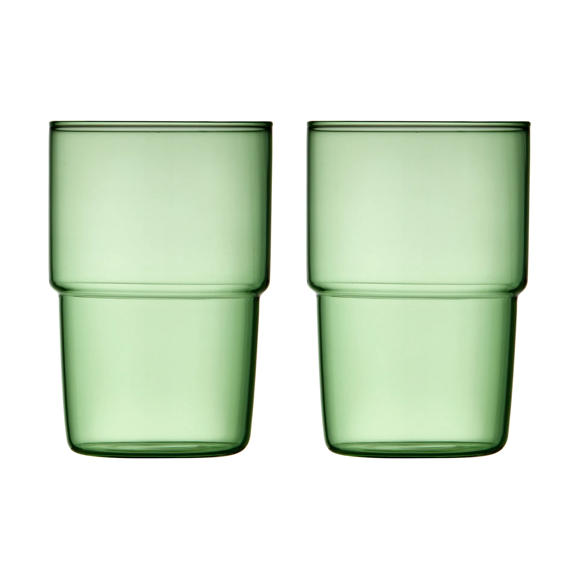 Verre Torino 40 cl, lot de 2, Green Lyngby Glas