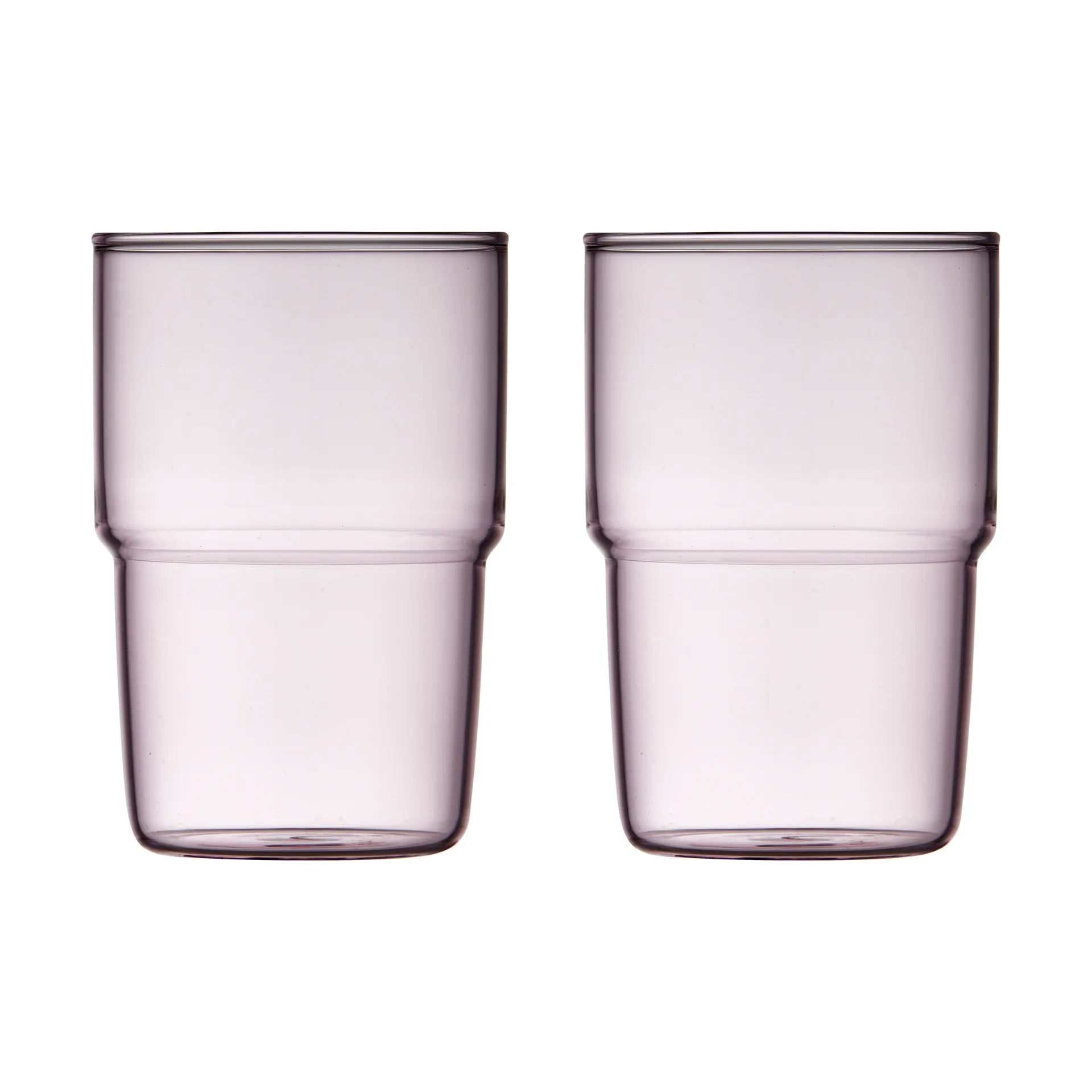 Verre Torino 40 cl, lot de 2, Pink Lyngby Glas