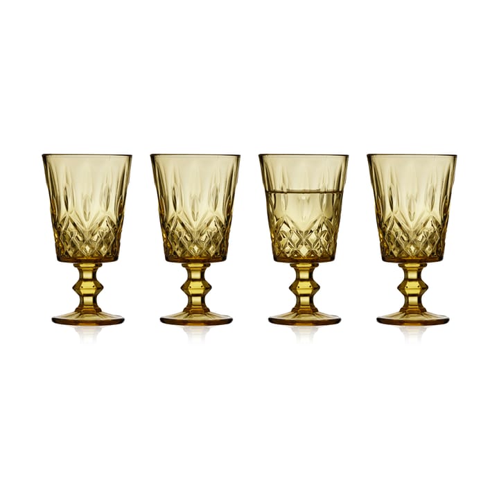 Verres à vin Sorrento 29 cl, lot de 4 - Amber - Lyngby Glas