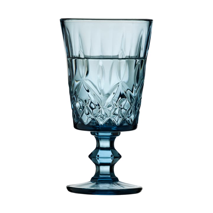 Verres à vin Sorrento 29 cl, lot de 4 - Bleu - Lyngby Glas