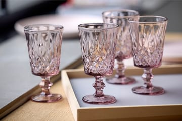 Verres à vin Sorrento 29 cl, lot de 4 - Pink - Lyngby Glas