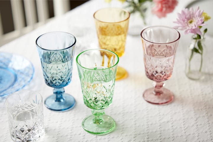 Verres à vin Sorrento 29 cl, lot de 4 - Pink - Lyngby Glas